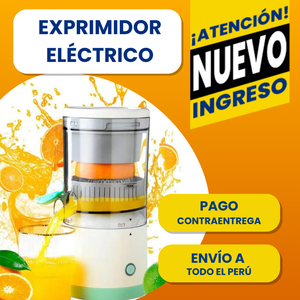 EXPRIMIDOR DE JUGOS ELÉCTRICO PORTATIL